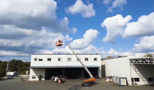 Cho thuê xe cẩu nâng người tại Ninh Bình