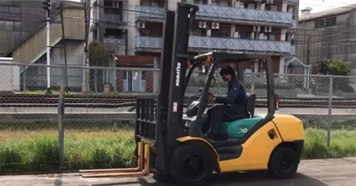 Cho thuê xe nâng cũ tại Ninh Bình