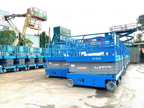 Cho thuê thang nâng người tại Ninh Bình