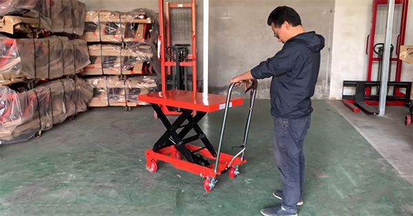 Bàn nâng hạ bằng tay chính hãng chất lượng cao